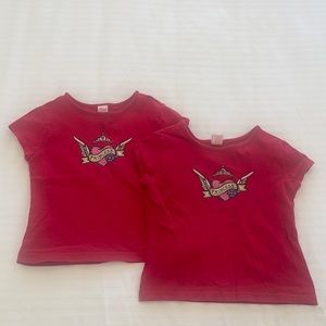 Matching kids shirts!